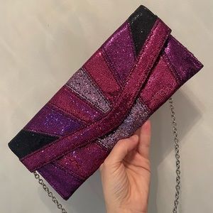 Sparkle Clutch with Strap!!